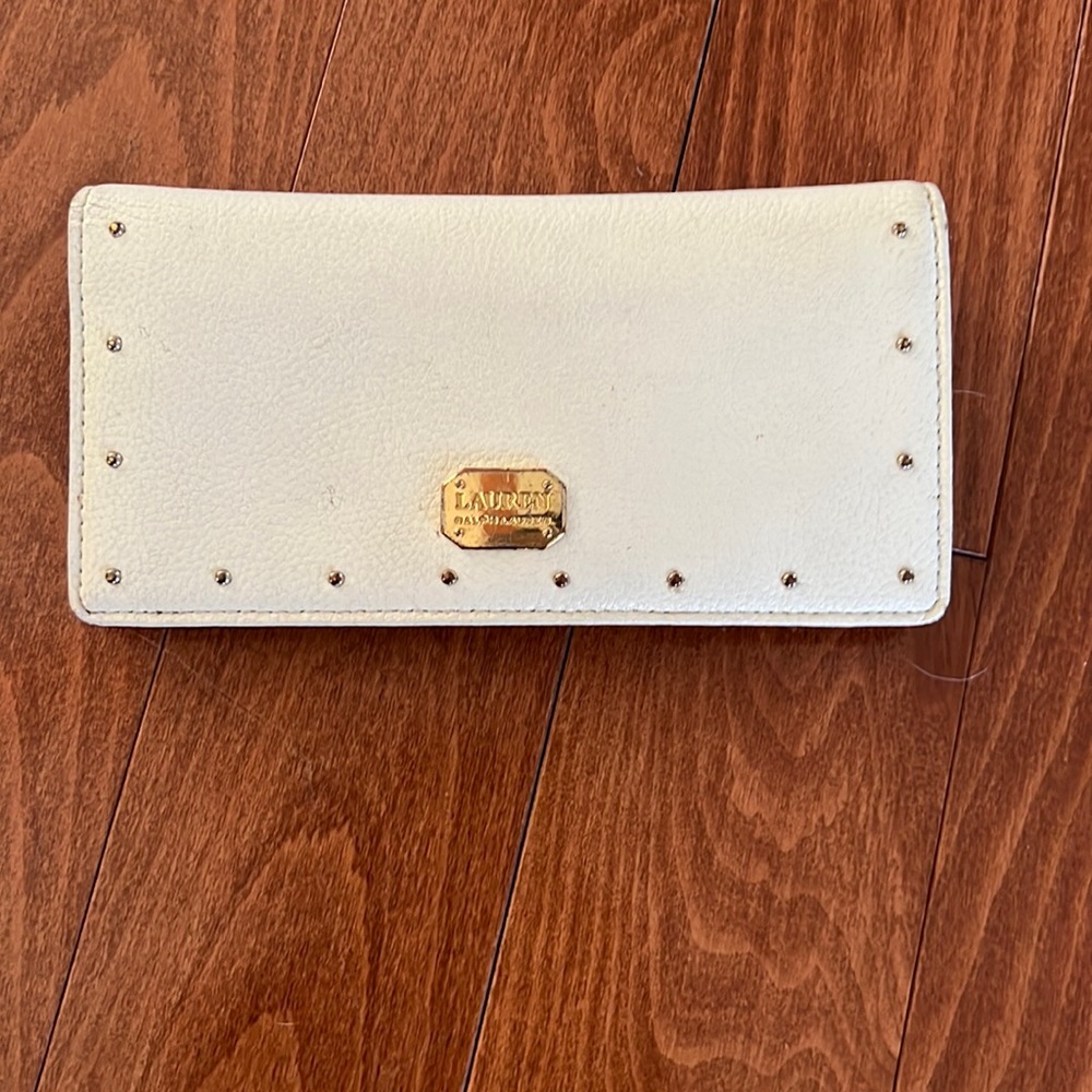 White Lauren wallet